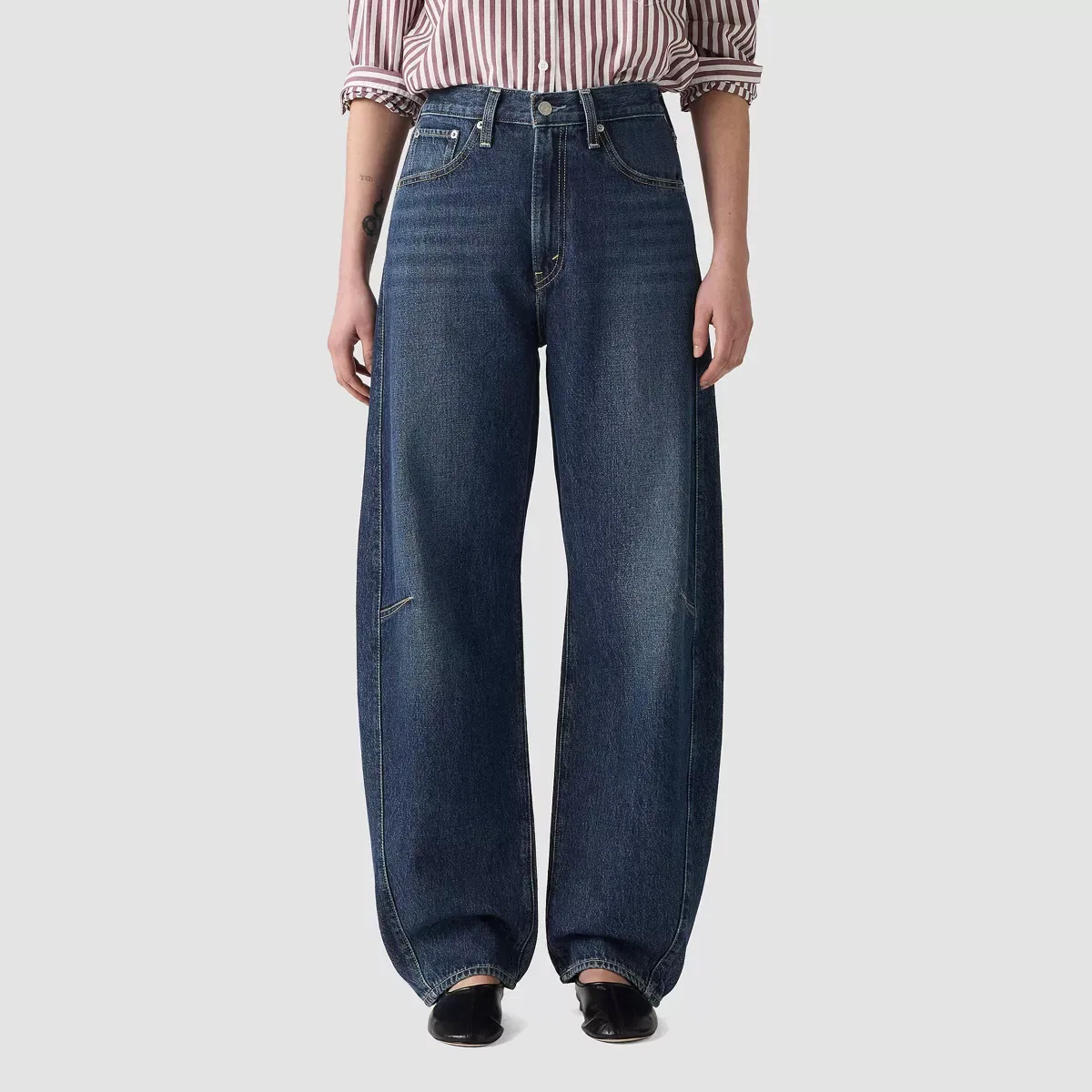 Женские джинсы с высокой посадкой Cinch Barrel Levi's, New Shades