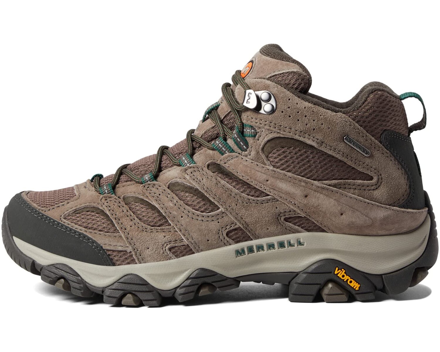

Кроссовки Moab 3 Mid Waterproof Merrell, боулдер, Синий, Кроссовки Moab 3 Mid Waterproof Merrell, боулдер