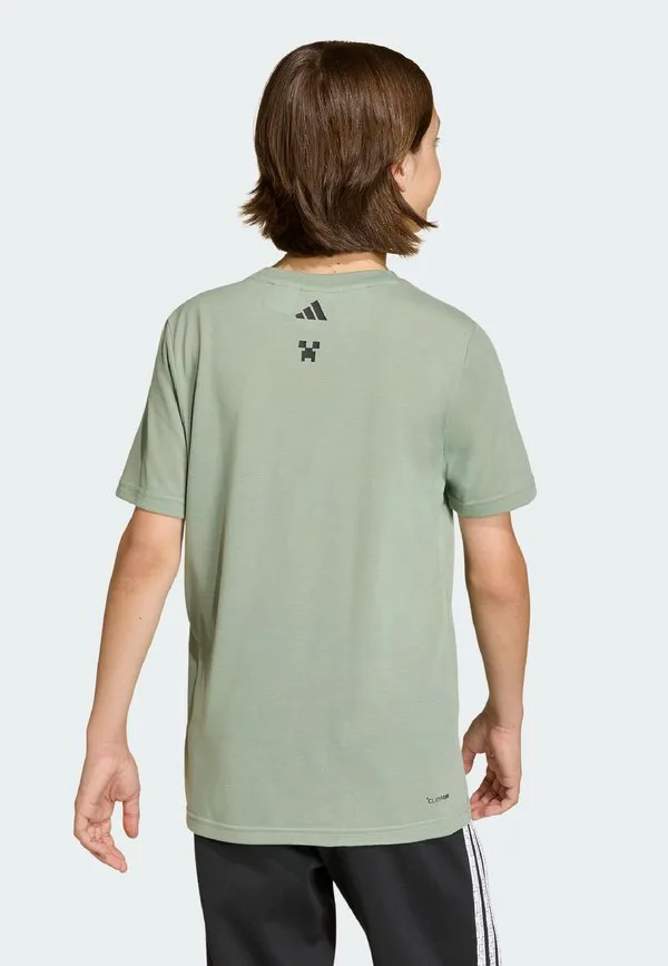 Футболка с принтом Adidas Sportswear, Silver Green — фото 2