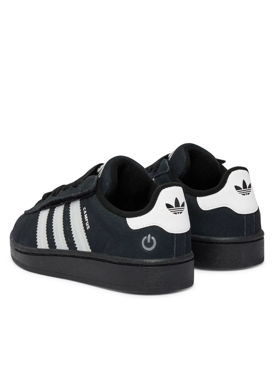 Кроссовки для мальчика Campus Led Lights Comfort Closure Elastic Lace Adidas, черный — фото 3