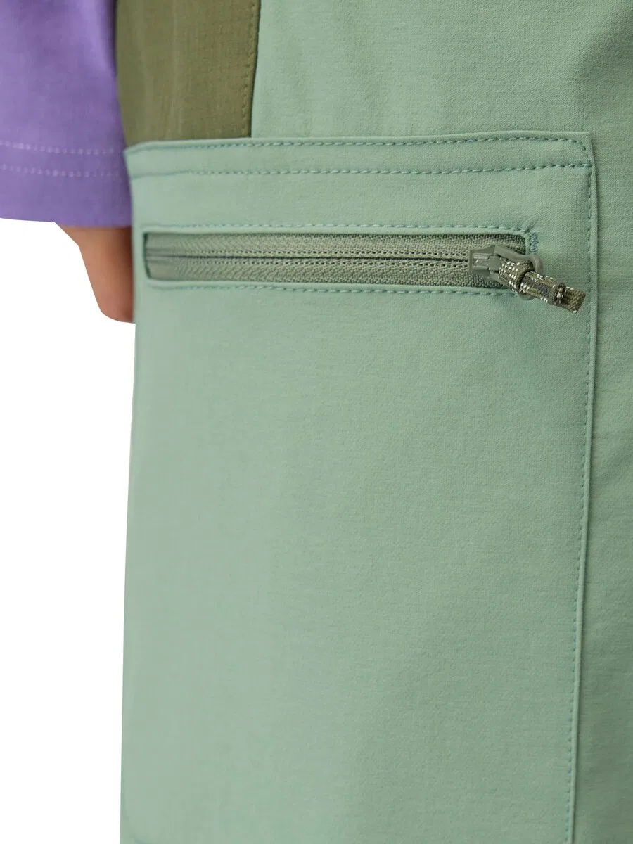 Брюки MAMMUT Regular Outdoor Pants 'Taiss' оливкового и светло-зеленого цвета — фото 4