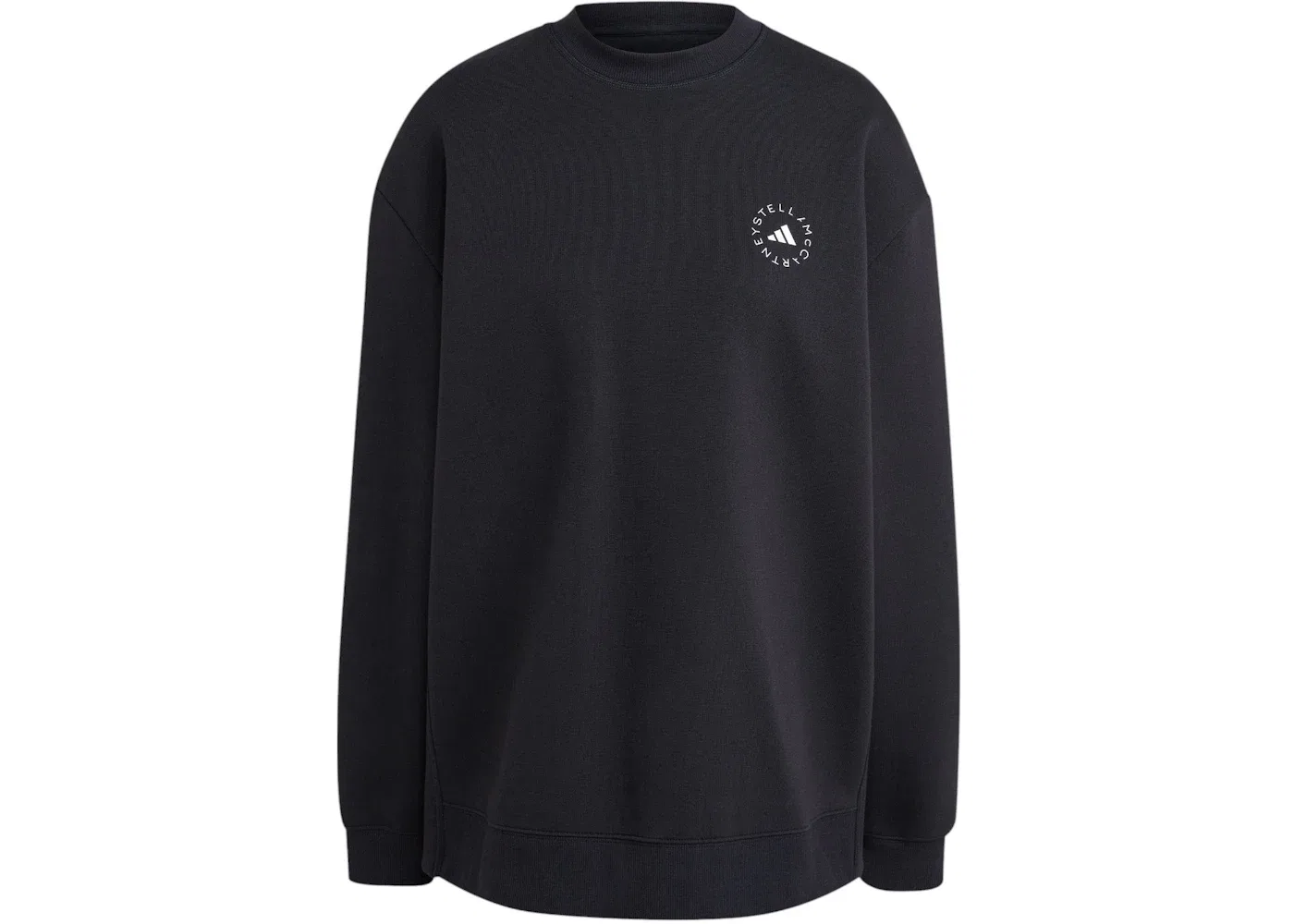 Женский свободный свитшот Adidas, Black