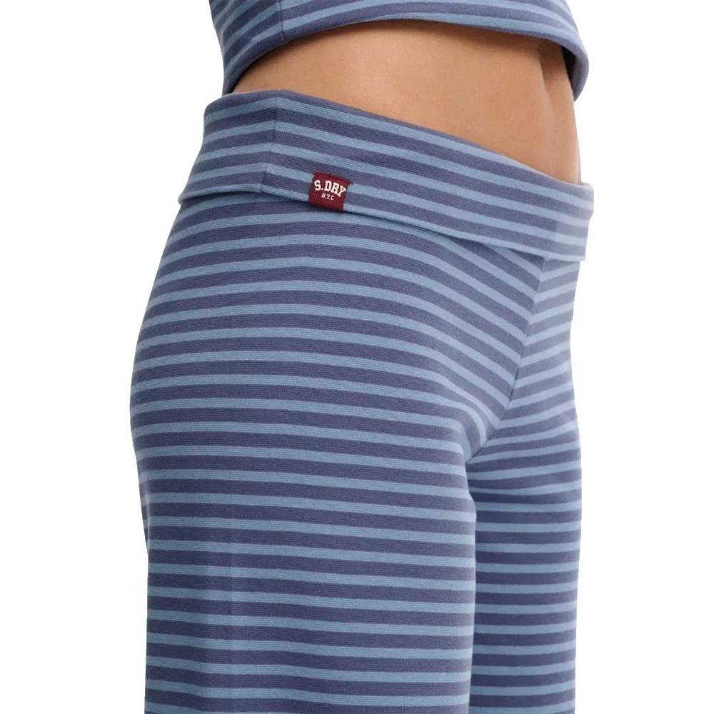 Джоггеры Athletic Essential Fold Over Superdry, синий — фото 4