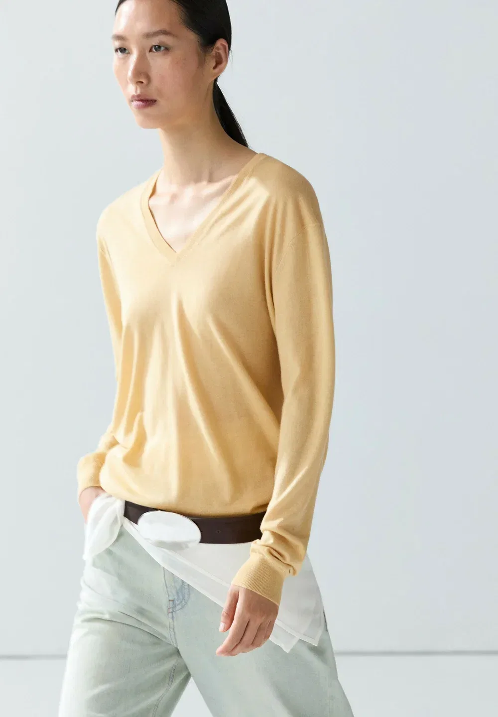 Джемпер Massimo Dutti, Sand