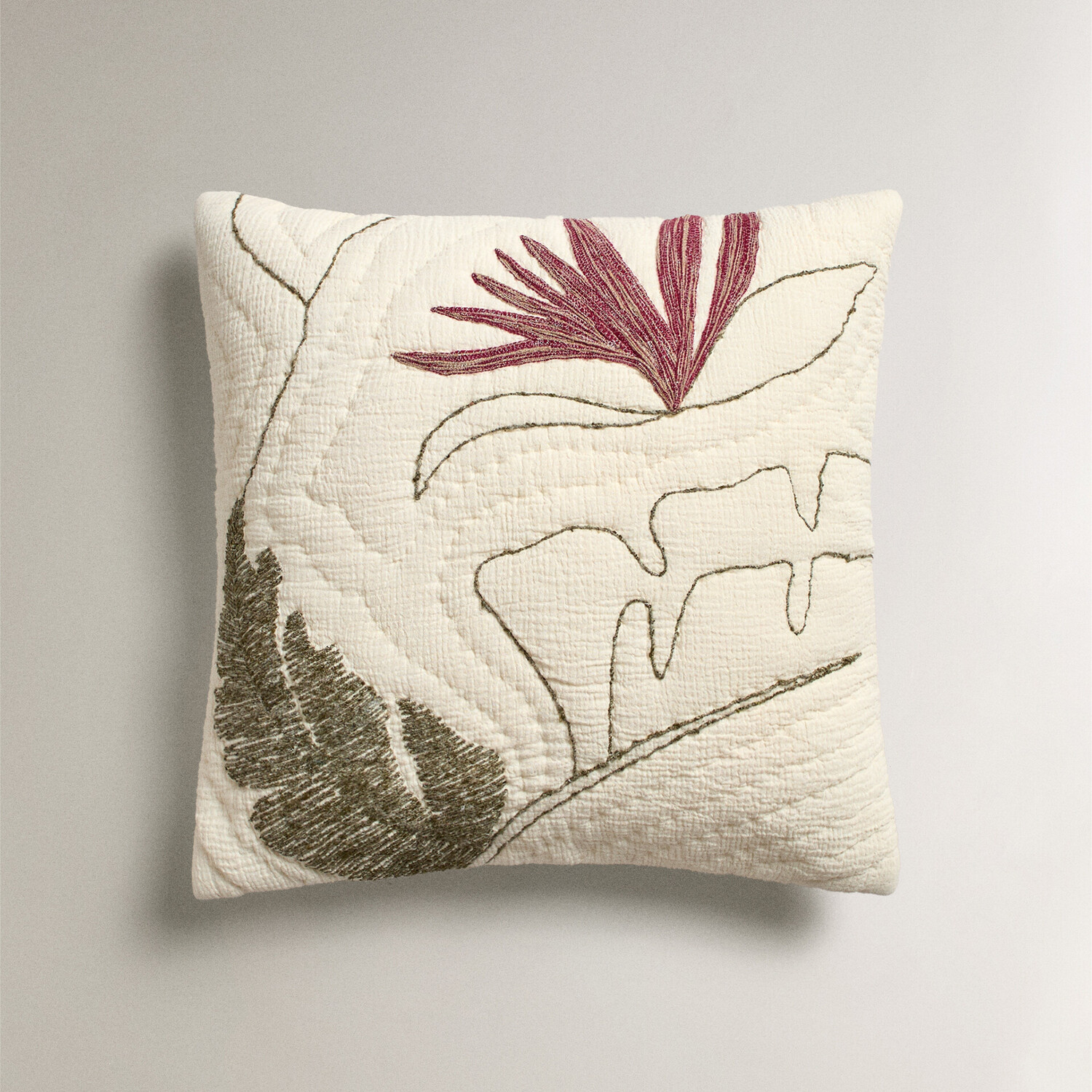 

Чехол для подушки Zara Home Embroidered, 50х50 см