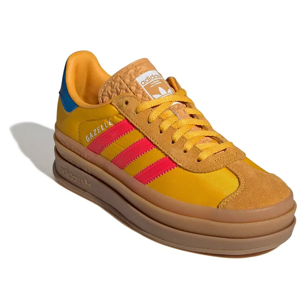 Кроссовки Gazelle Bold Junior Adidas Originals, желтый — фото 2