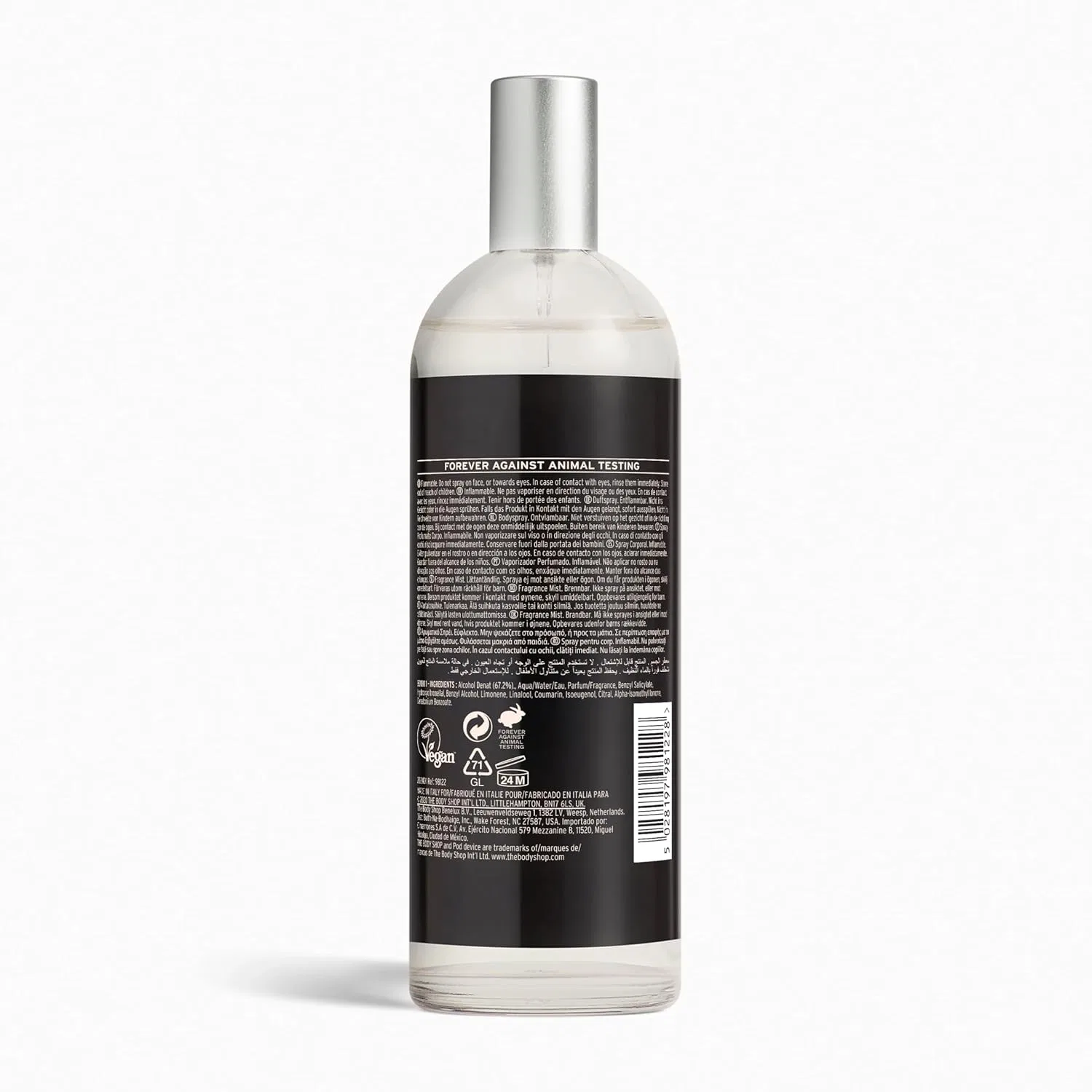 Боди-спрей Black Musk, The Body Shop, 100 мл — фото 2