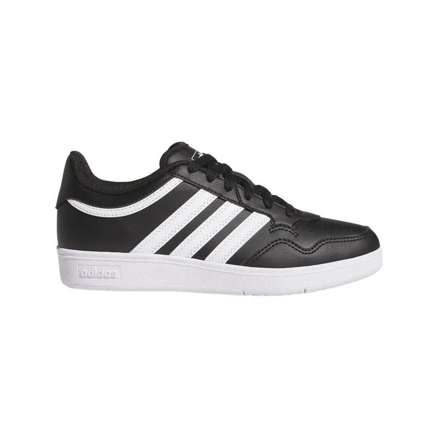 Детские кроссовки с верхом из экокожи HOOPS 4.0 J adidas, Черный