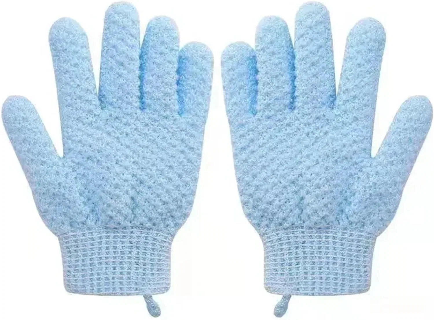 Эксфолирующая перчатка LSNNMU, набор 8 шт, Blue