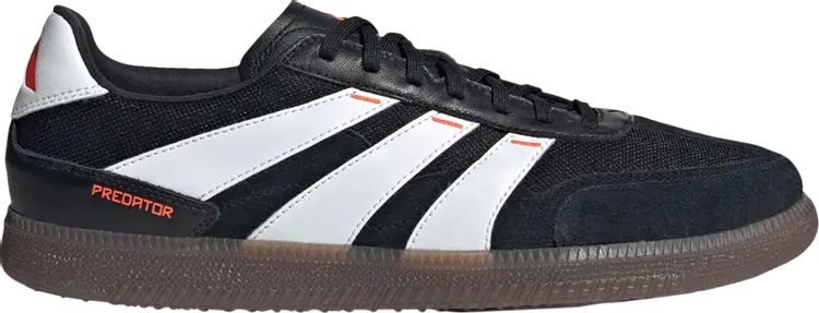 

Кроссовки Predator 24 League Low Freestyle 'Black White Solar Red', черный