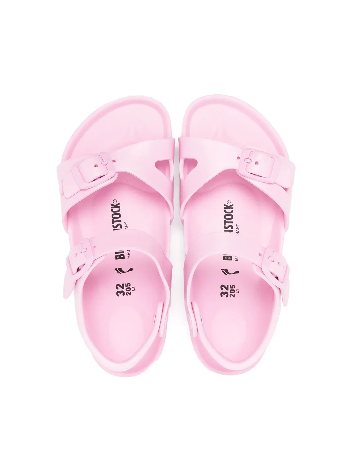 Сандалии Rio с открытым носком Birkenstock, розовый — фото 2