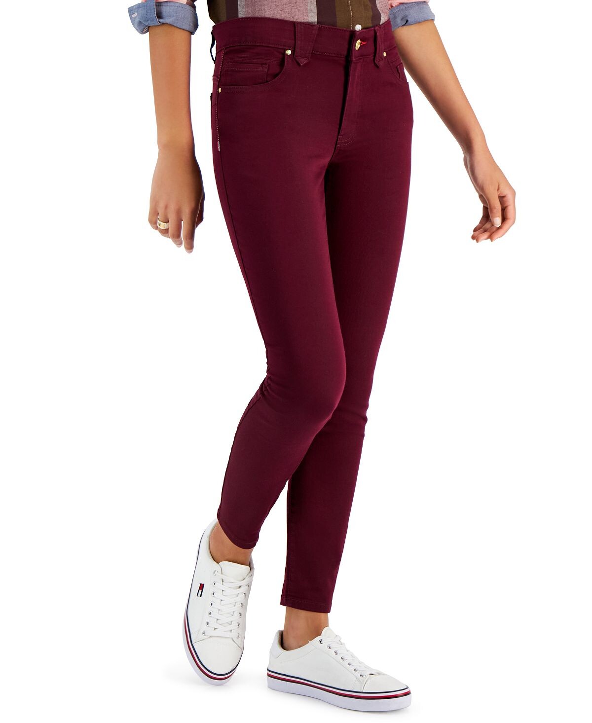 

Женские брюки-скинни th flex waverly sateen Tommy Hilfiger, мульти, Коричневый, Женские брюки-скинни th flex waverly sateen Tommy Hilfiger, мульти