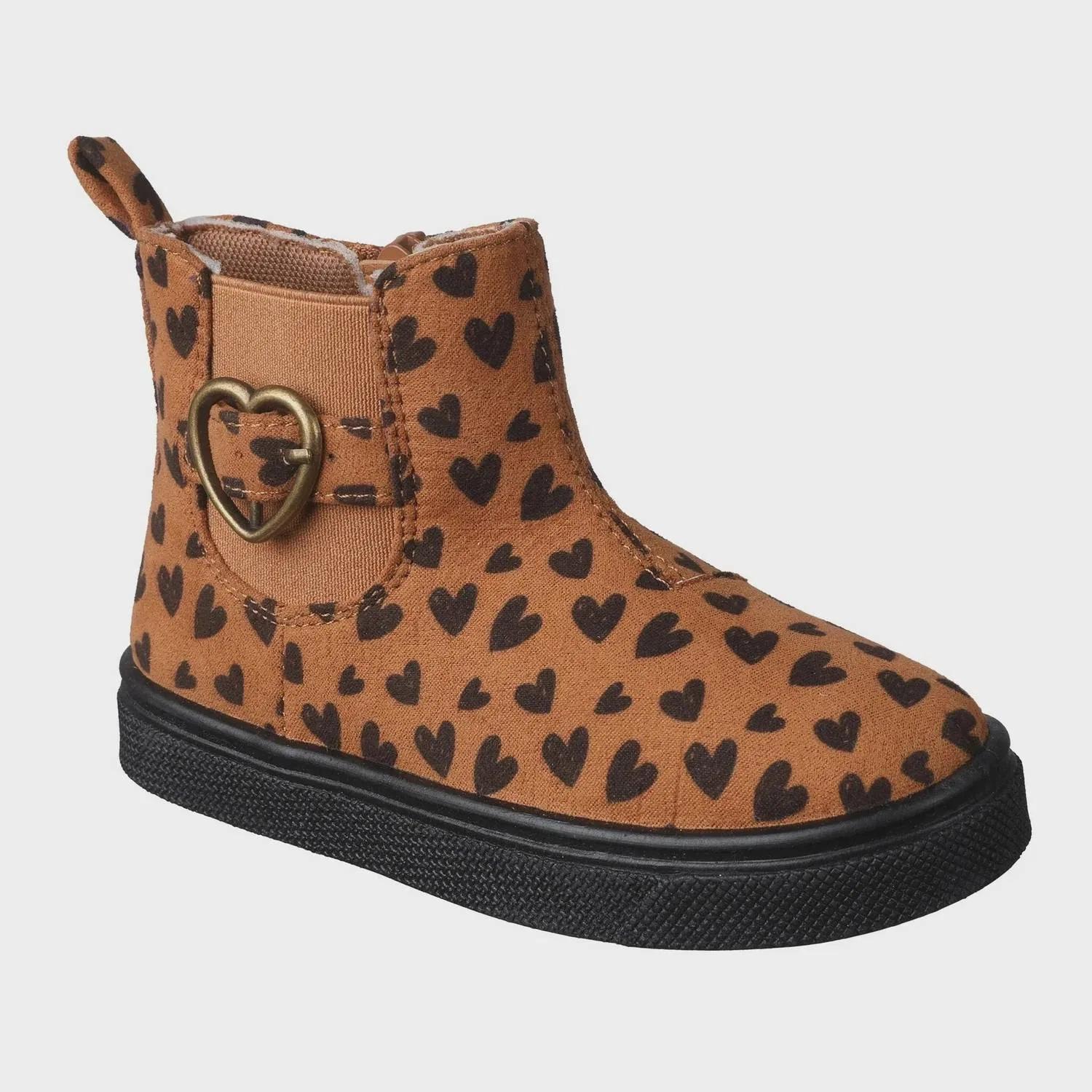 Детские ботинки для девочек на плоском ходу Colette Bootie Oomphies, коричневый