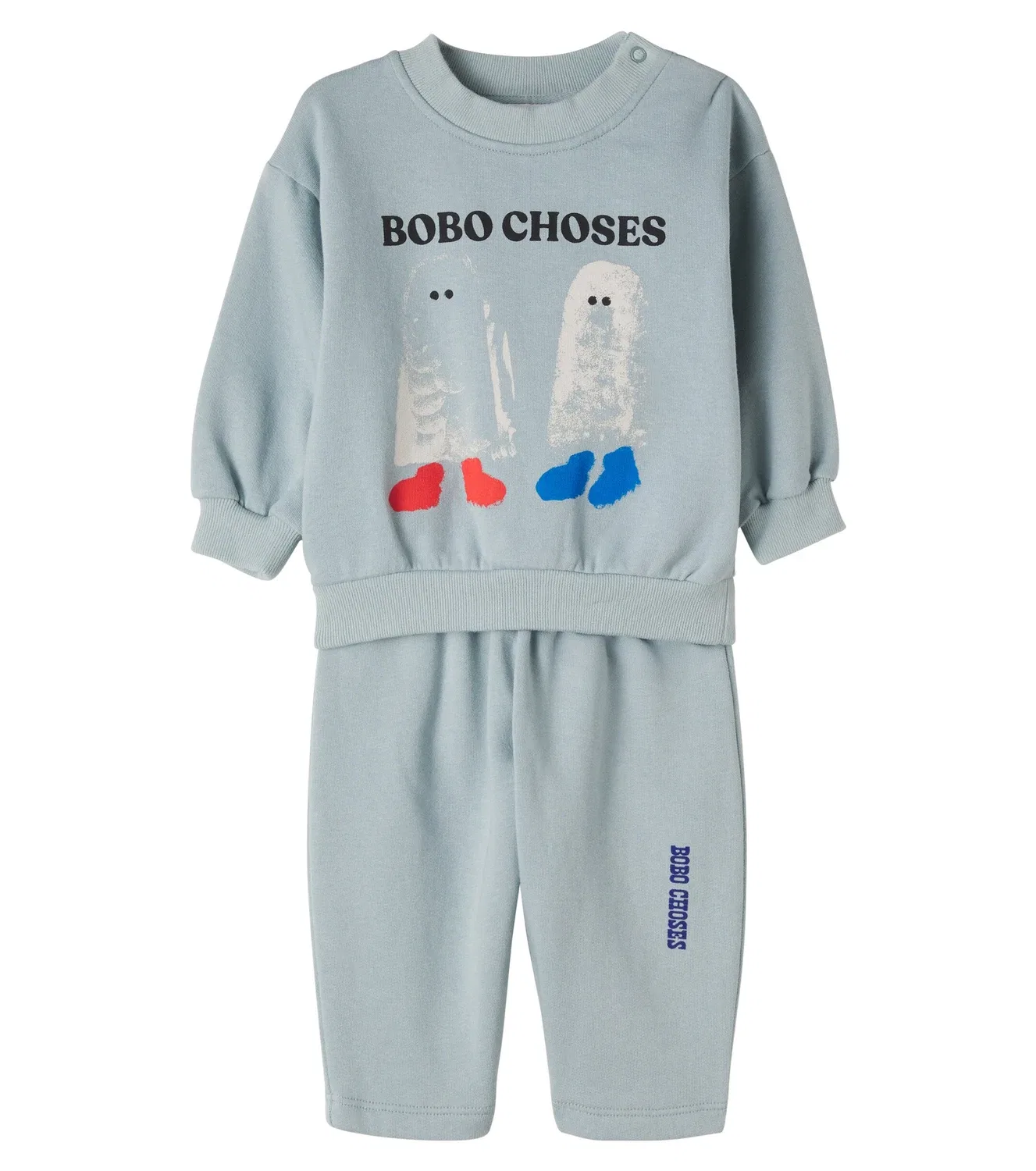 Комплект из свитшота и спортивных штанов Bobo Choses, синий