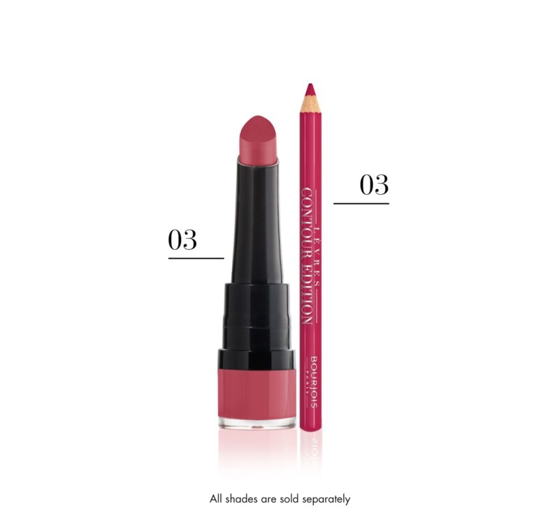 Матовая помада Bourjois Rouge Velvet The Lipstick, оттенок 03 Hyppink Chic 2,4 г — фото 4