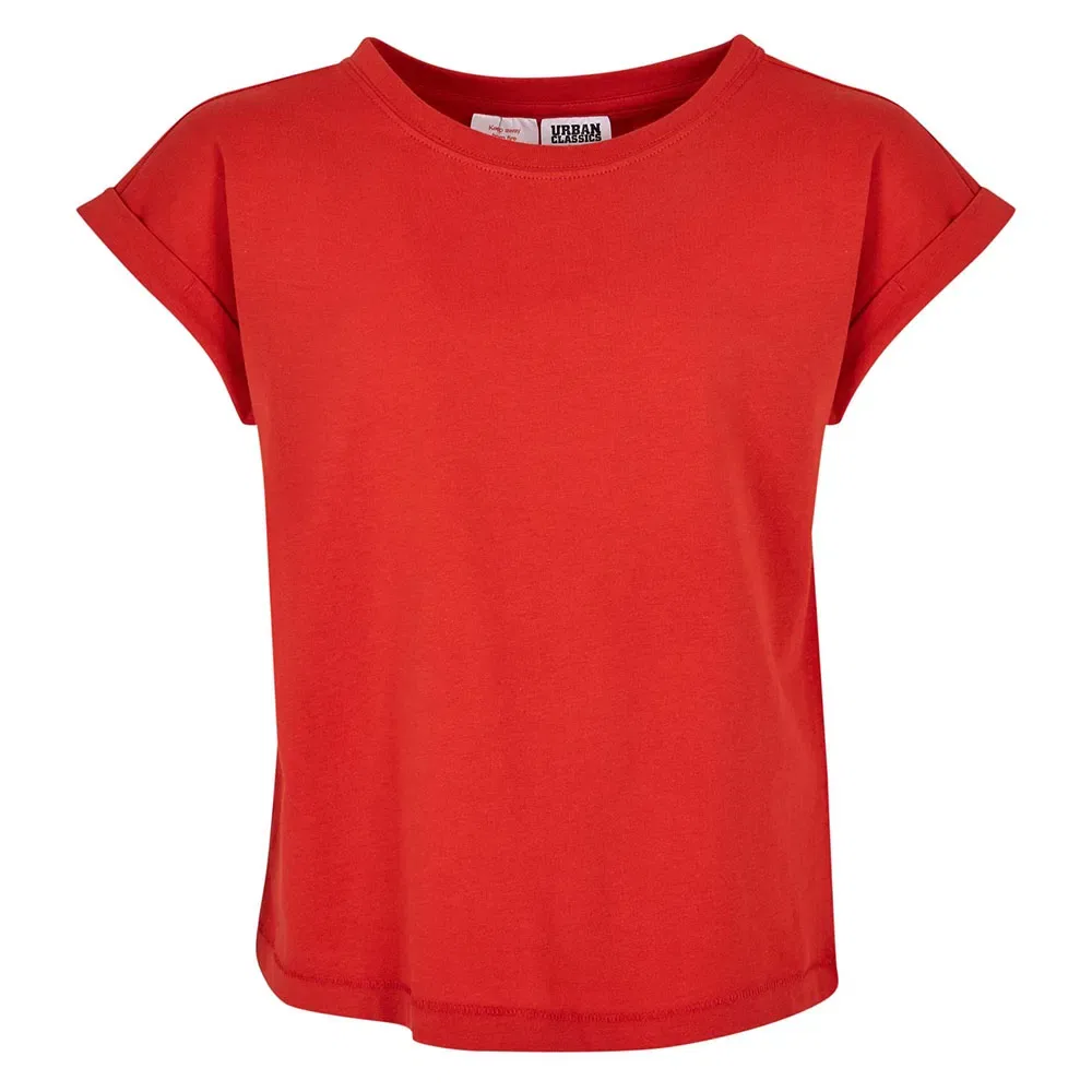 Футболка с коротким рукавом Organic Extended Shoulder Urban Classics, красный