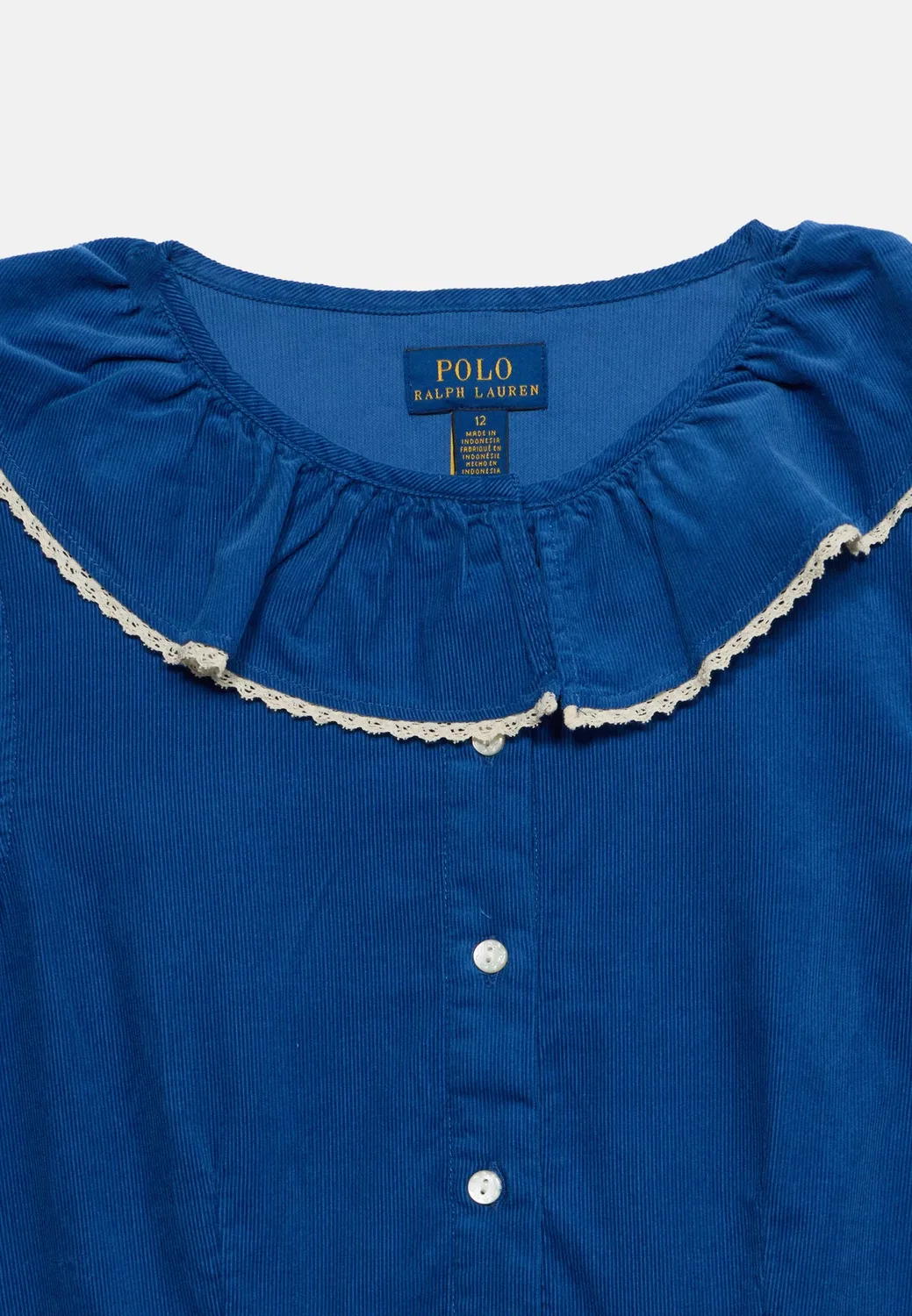 Платье-Рубашка Polo Ralph Lauren, Dusty Azure — фото 3