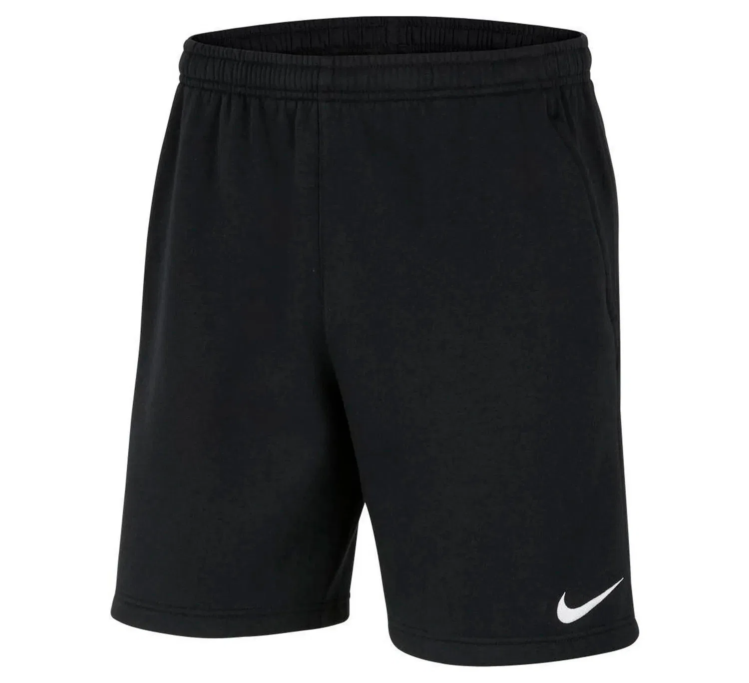 Детские спортивные шорты с флисом Nike Fleece Park 20 Jogger Shorts, Черный Белый