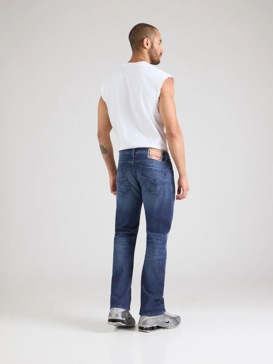 Джинсы DIESEL Regular Jeans '1985 LARKEE' темно-синего цвета — фото 4