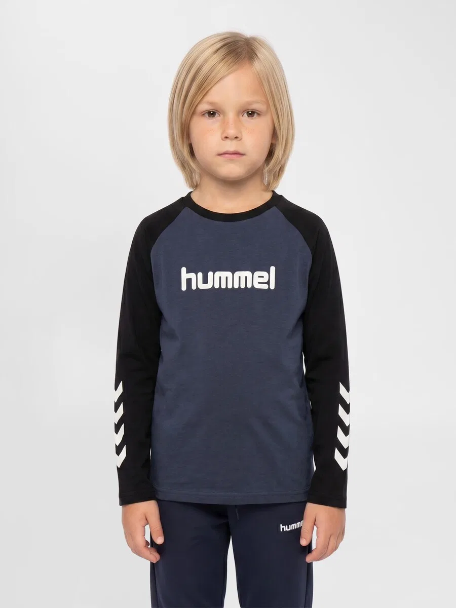 Футболка Hummel Performance Shirt цвета сапфир — фото 4