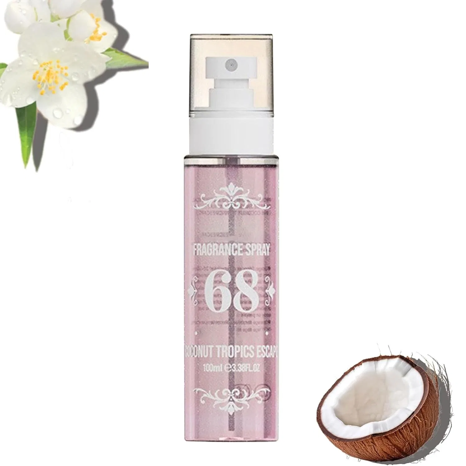 Generisch Спрей для тела Long Lasting Fragrance, 100 мл, Light Pink