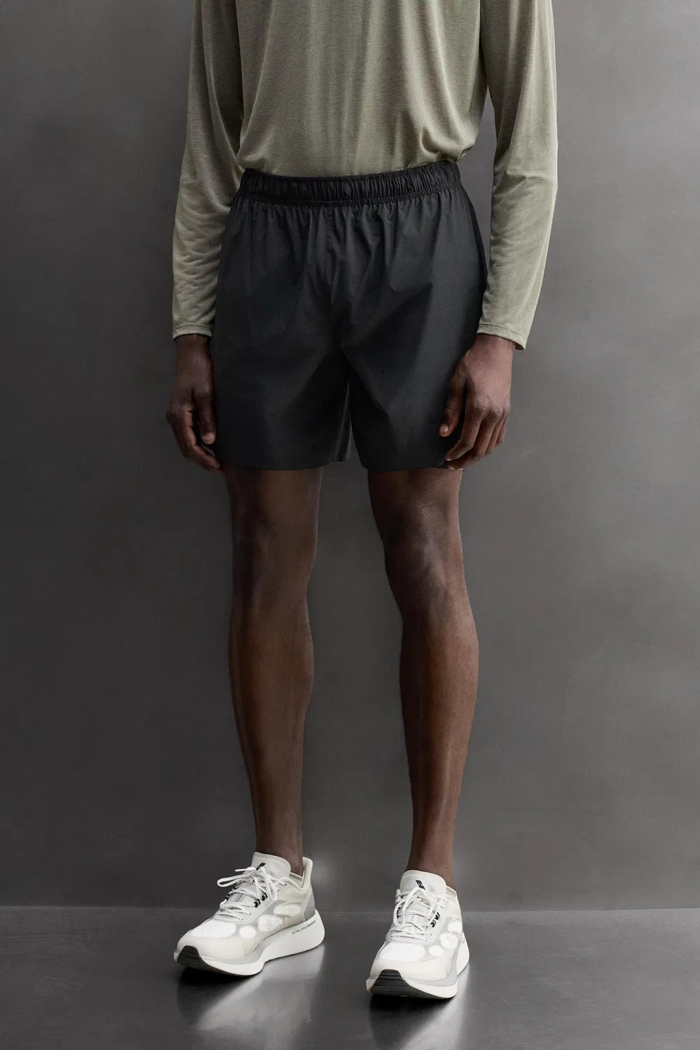 Беговые шорты 2-в-1 ZARA, Black