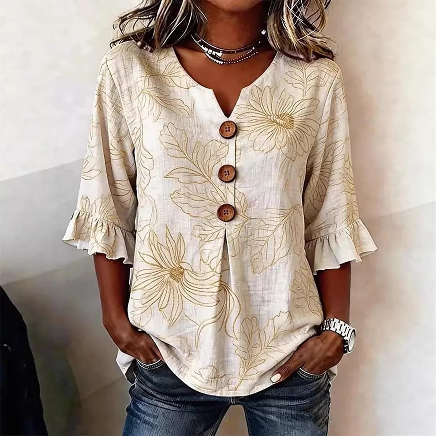 Женская хлопковая футболка Timeless T-Shirt, Light Grey-a — фото 2