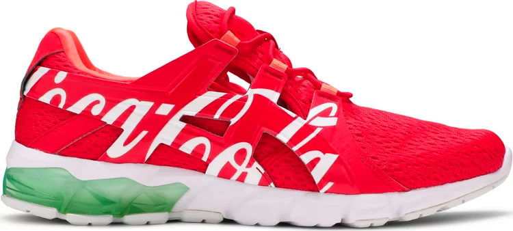 Кроссовки coca-cola x gel quantum 90 'red' Asics, красный - фото