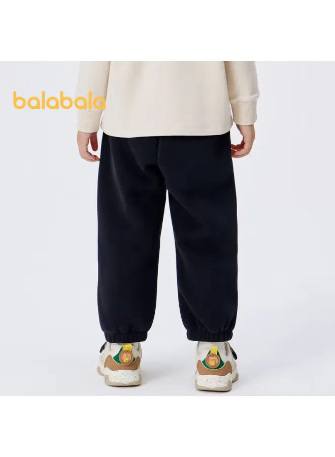 Штаны с флисовой подкладкой для детей, модель 208424108201 Balabala, черный — фото 3