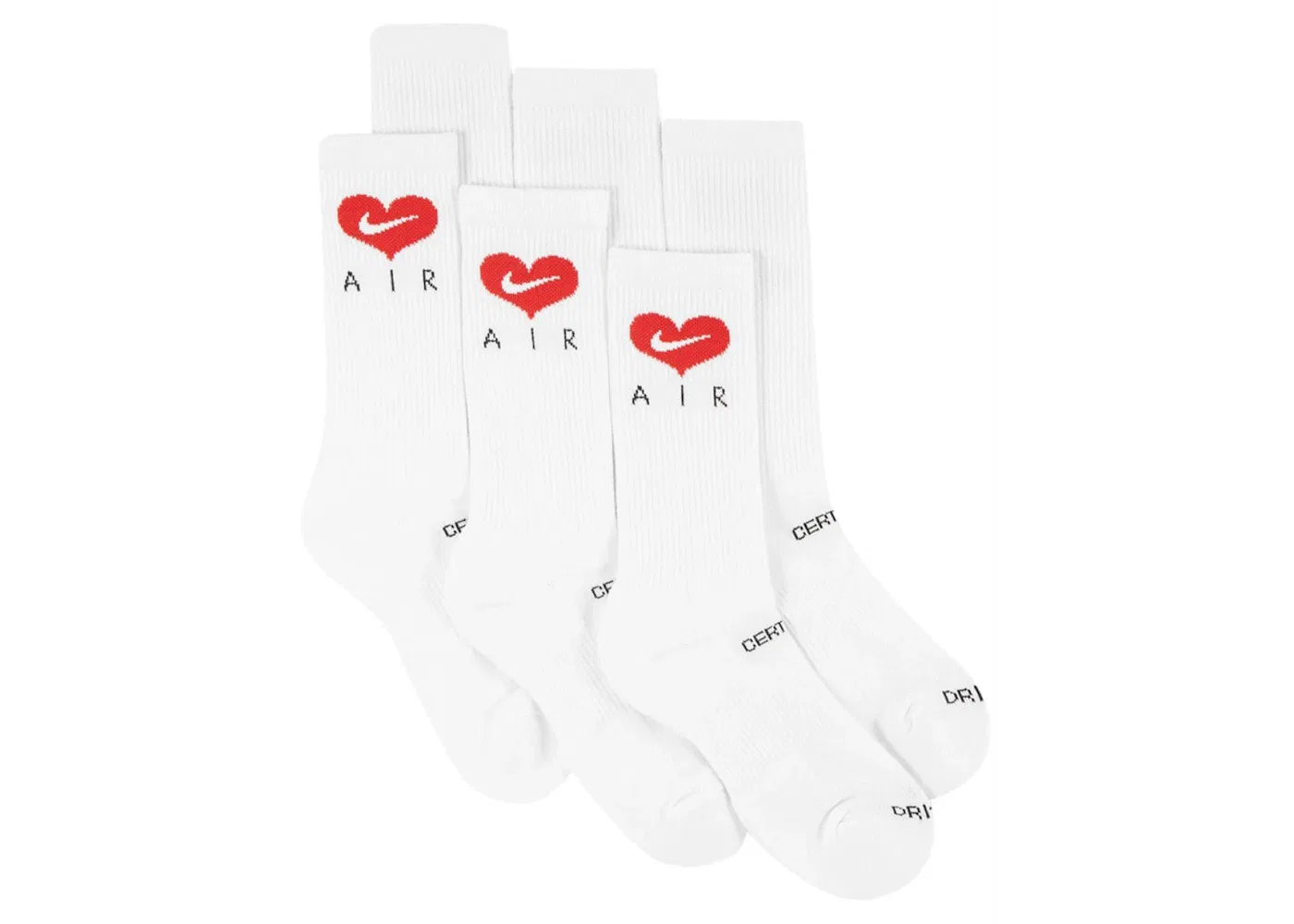 Мужские носки с принтом Nike x Drake Certified Lover Boy (3 пары) Nike, White