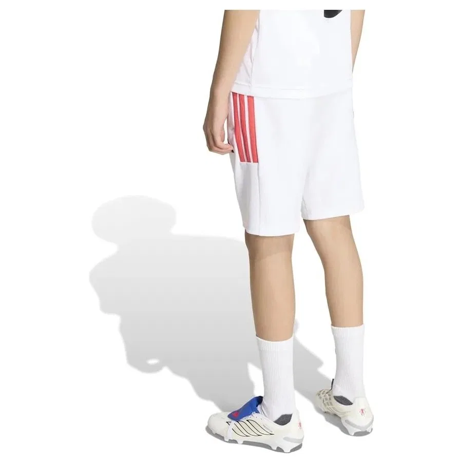 Детские шорты для спорта с принтом Jb Hot Sho Y adidas, Белый — фото 3