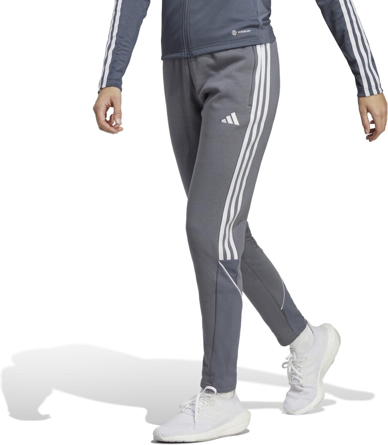 

Брюки Tiro 23 League Sweatpants adidas, цвет Team Onix