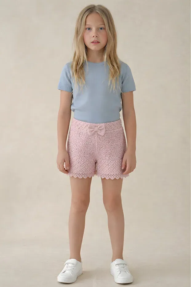 Детские шорты для девочек brode Esila Kids, Dried Rose — фото 3