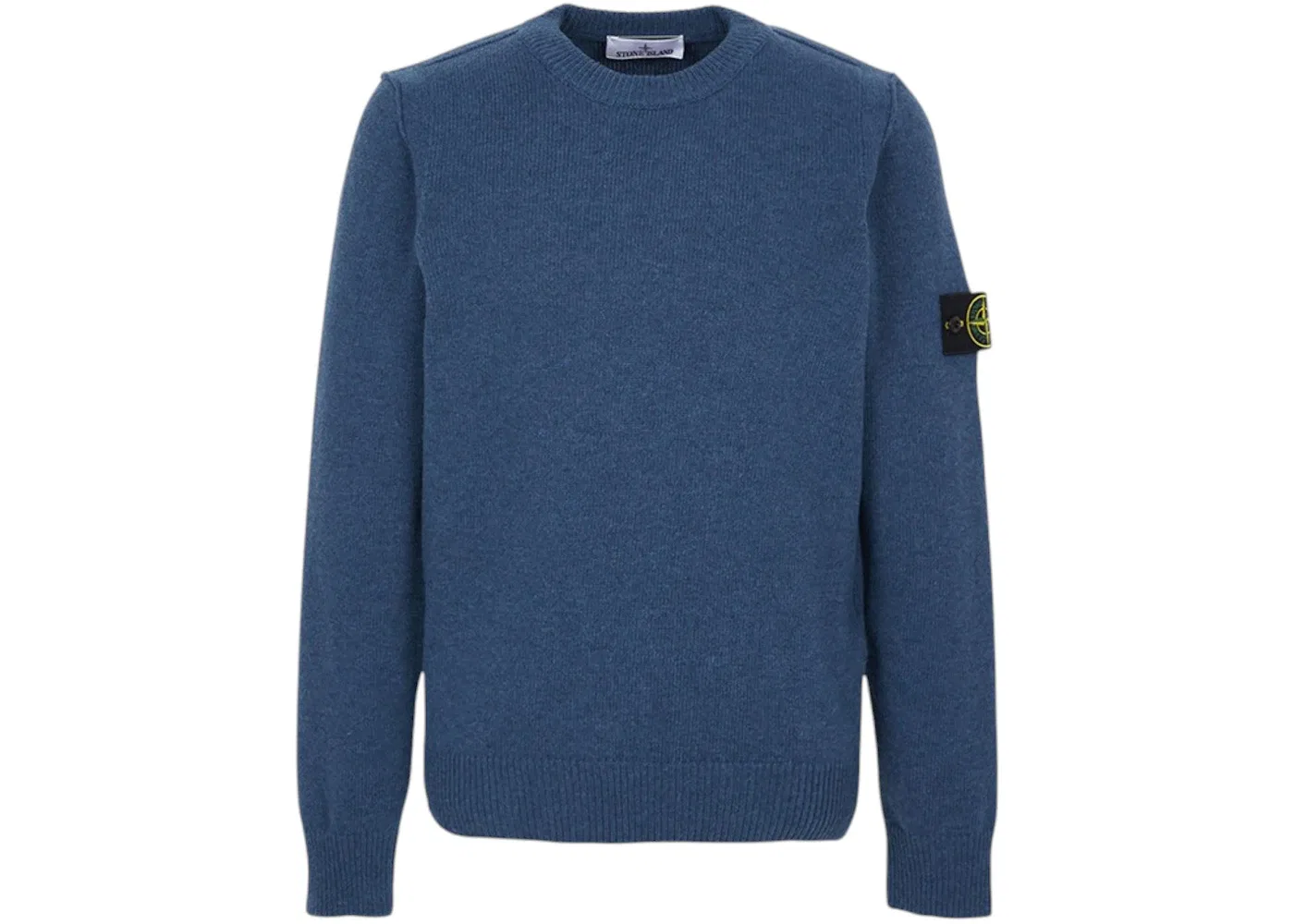 Мужской свитер с логотипом Stone Island, Blue