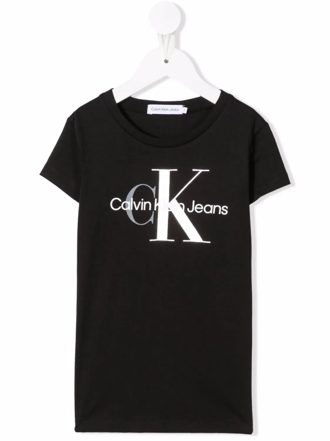 Джерси-футболка с логотипом Calvin Klein, черный