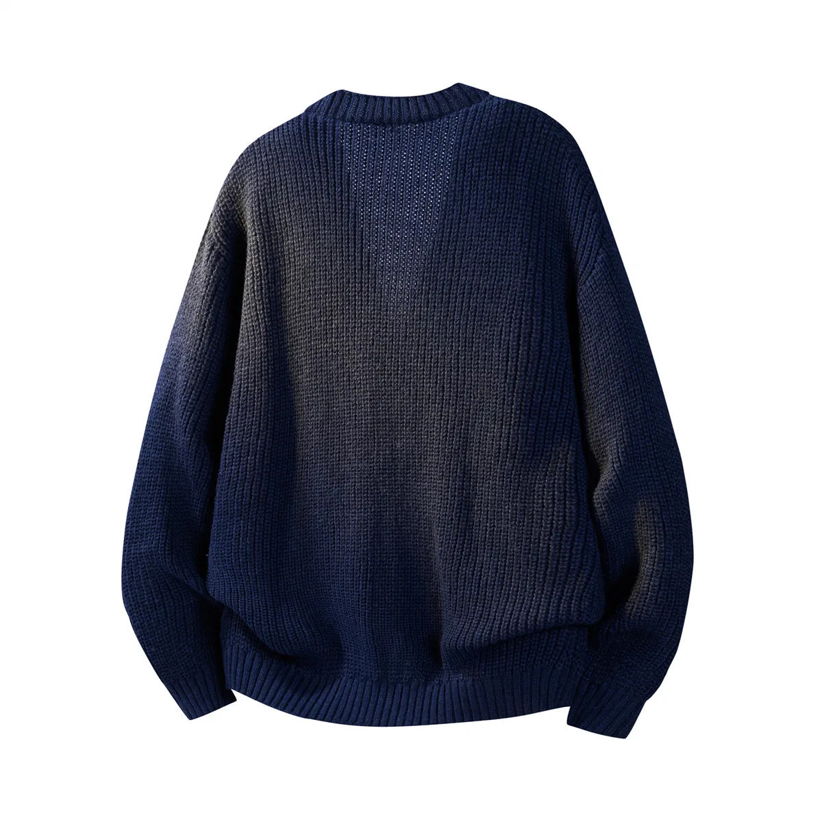 Детский кардиган с V-образным вырезом мужского пола Sweaters Unisex V Neck Moderate Cardigan, PAL ONGACO, Gray — фото 4