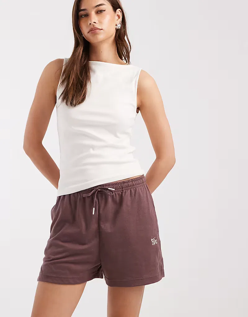 Легкие шорты Nike Chill, коричневый — фото 2