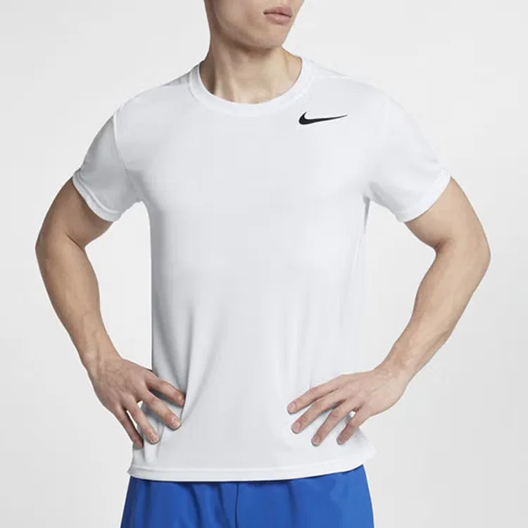 Футболка тренировочная с коротким рукавом Superset Nike, белый — фото 2