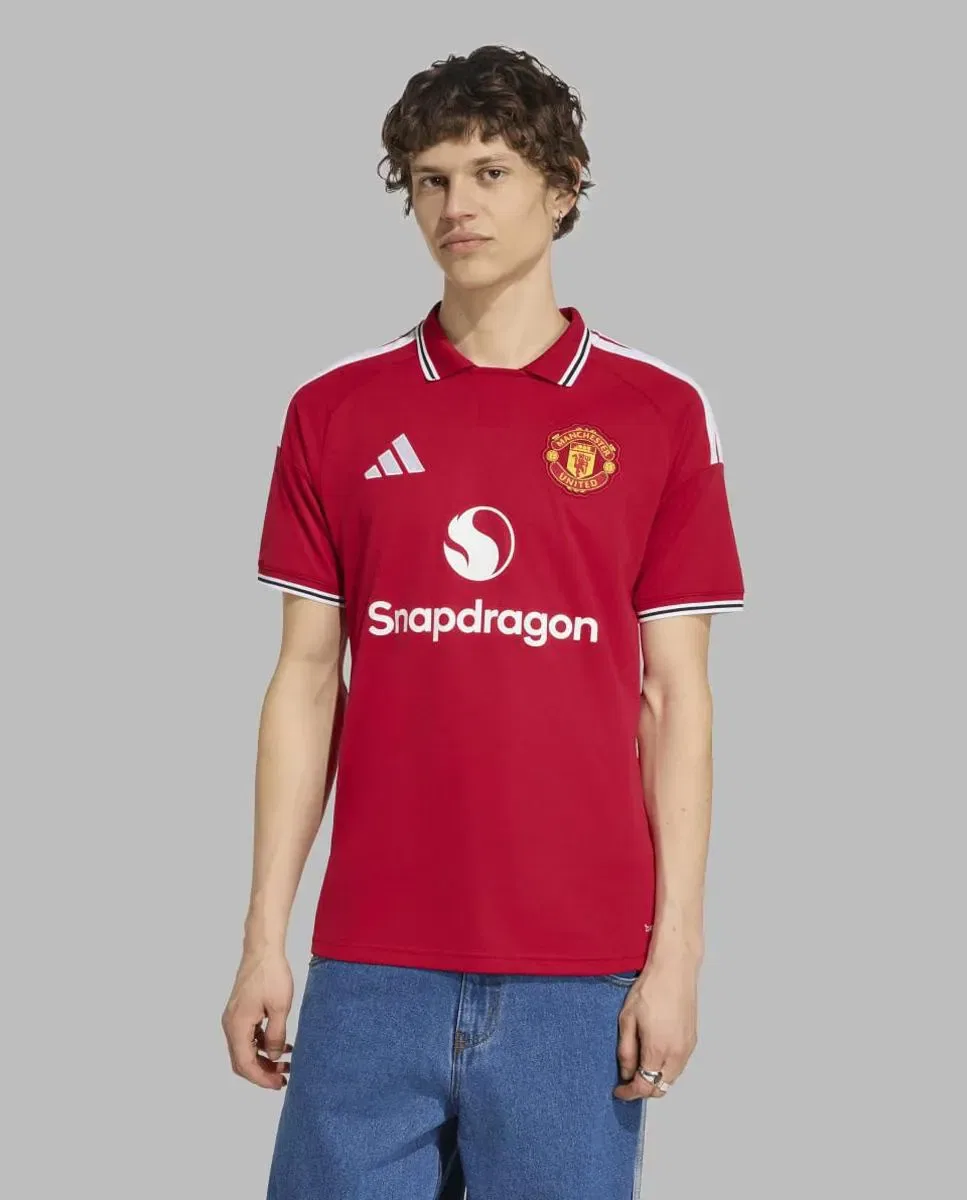 Мужская футболка первого комплекта Manchester United FC 2026/2027 adidas, Красный