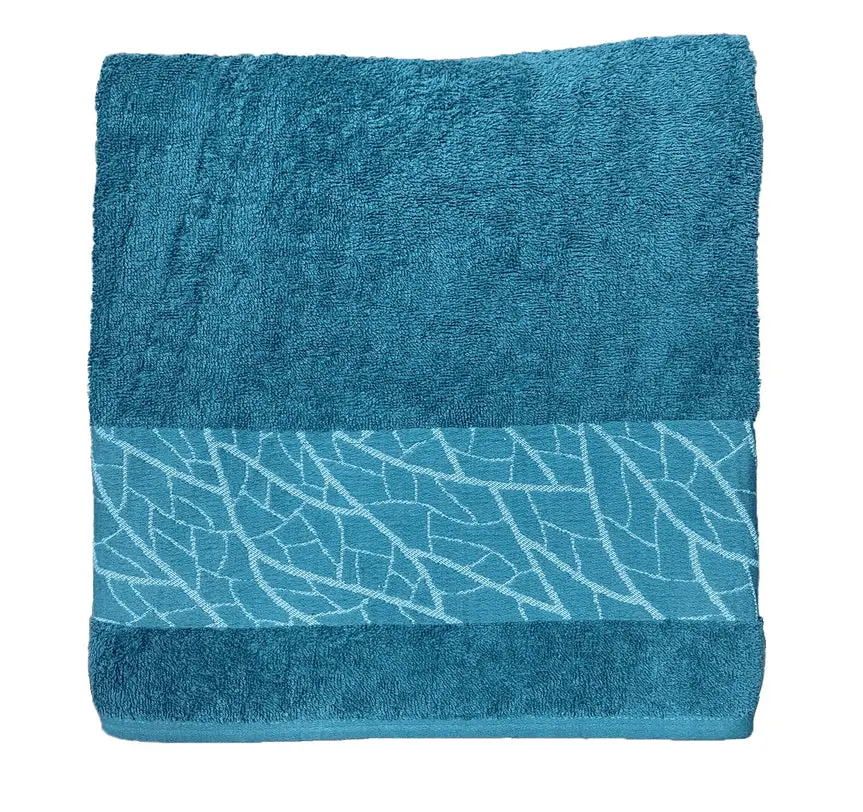 

Полотенце Re Sole Elsa Bath 95x145, зелено-синий