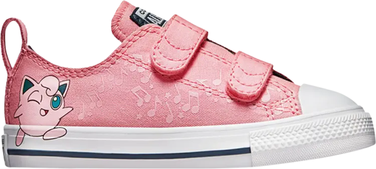 

Кроссовки Converse Pokemon x Chuck Taylor All Star Easy-On Low TD Jigglypuff, розовый