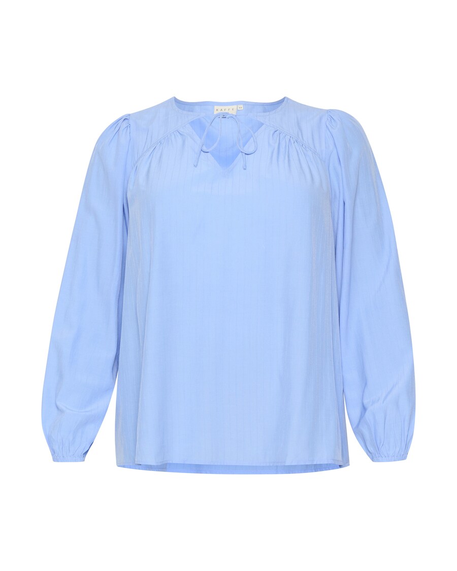 

Блузка KAFFE CURVE Blouse Berla, синий