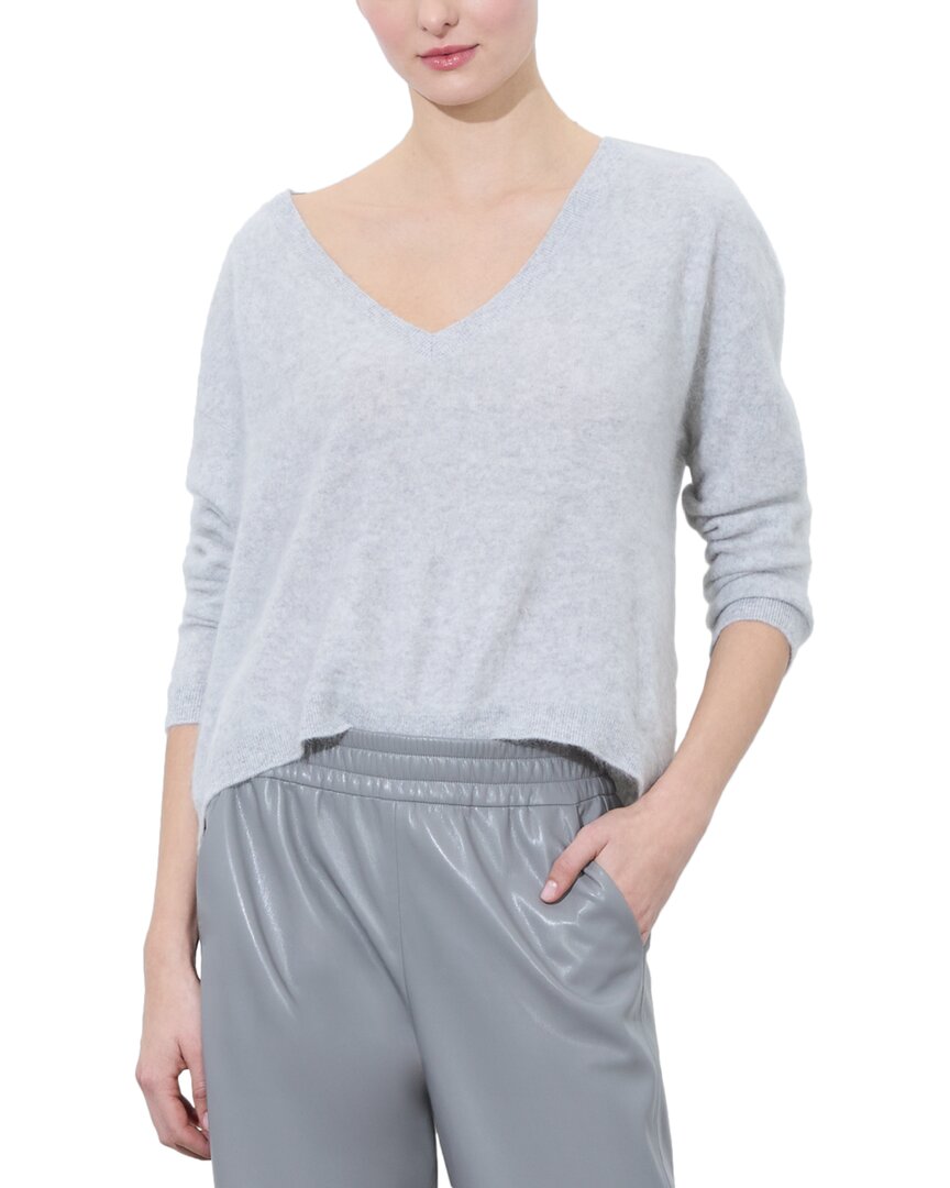 

Элис + Оливия Уильямс Свитер из кашемировой смеси Alice + olivia, серый