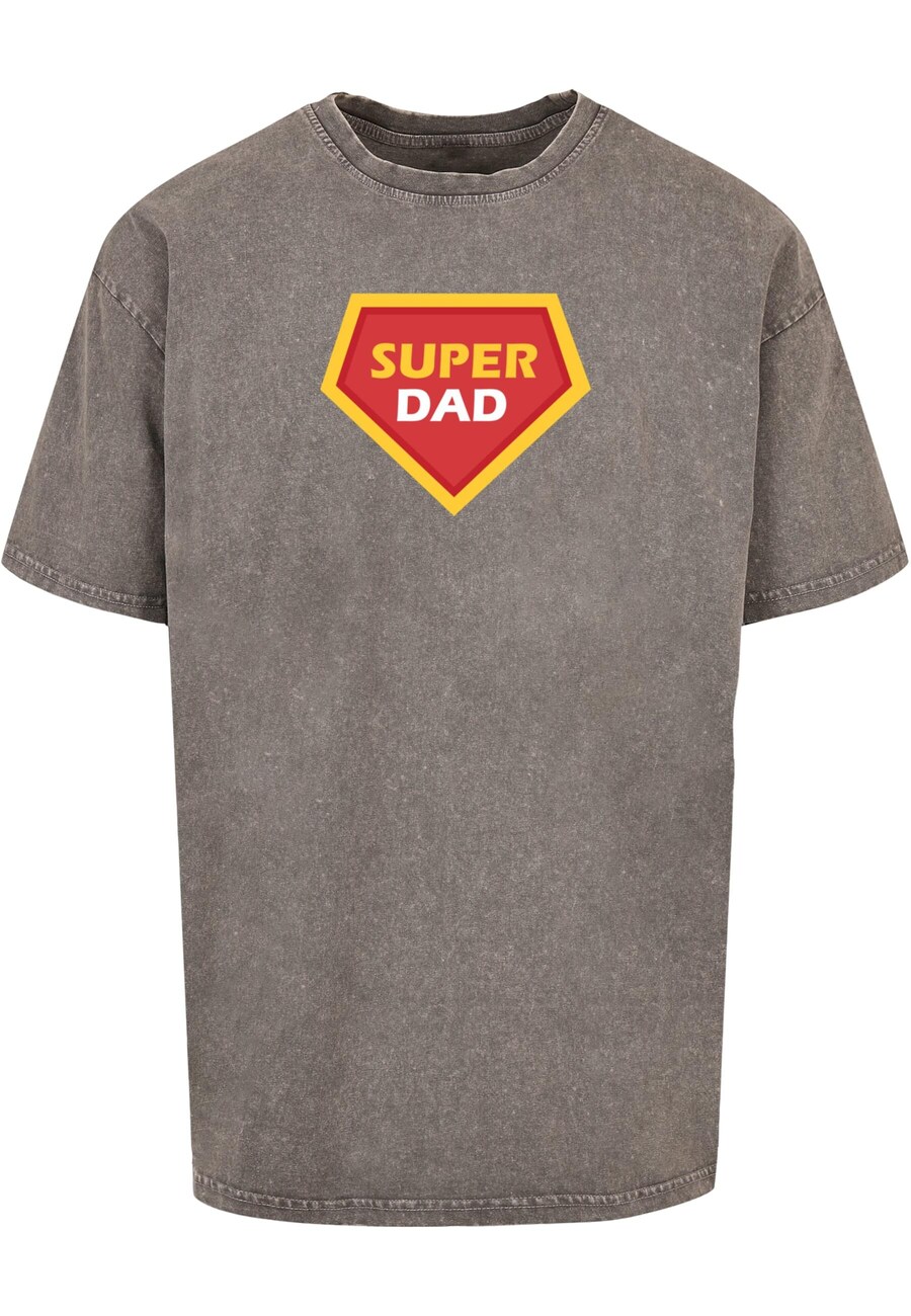 

Рубашка Merchcode Fathers Day - Super Dad, серый