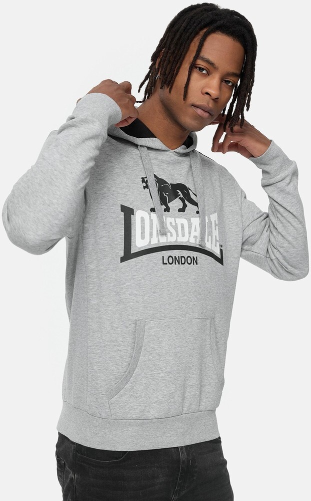 

Толстовка Lonsdale Hoodie Ullapool, серый