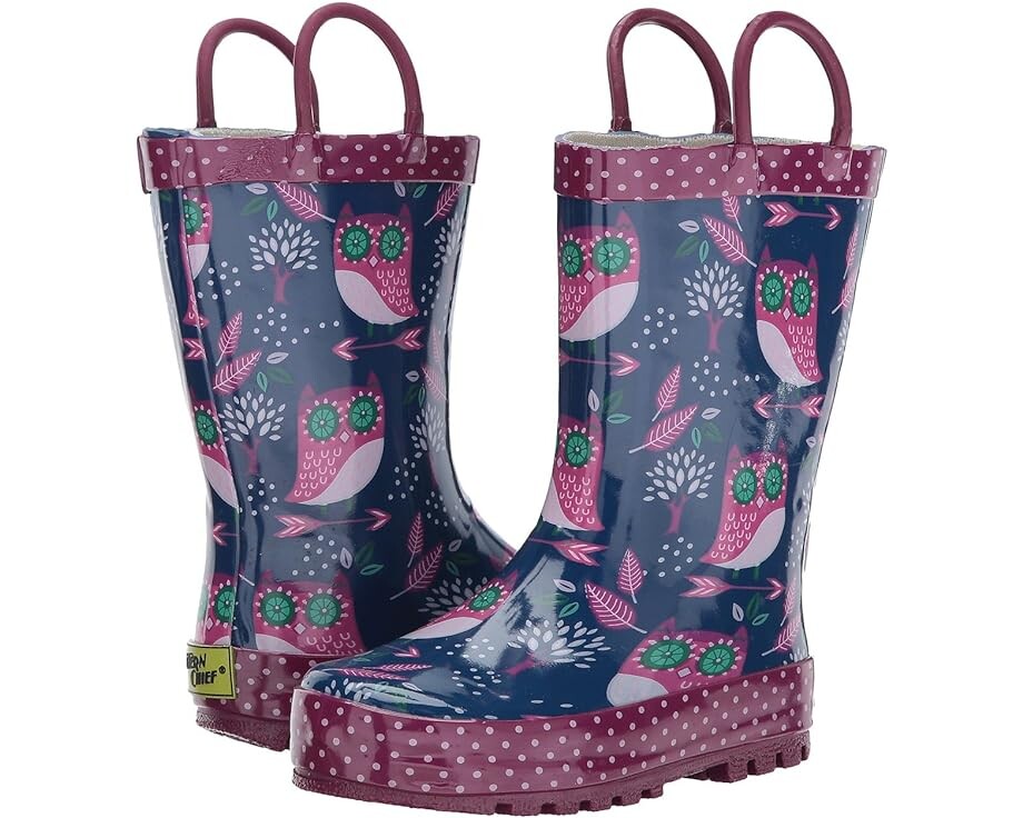 

Ботинки Western Chief Owl Dream Rain Boots, темно-синий