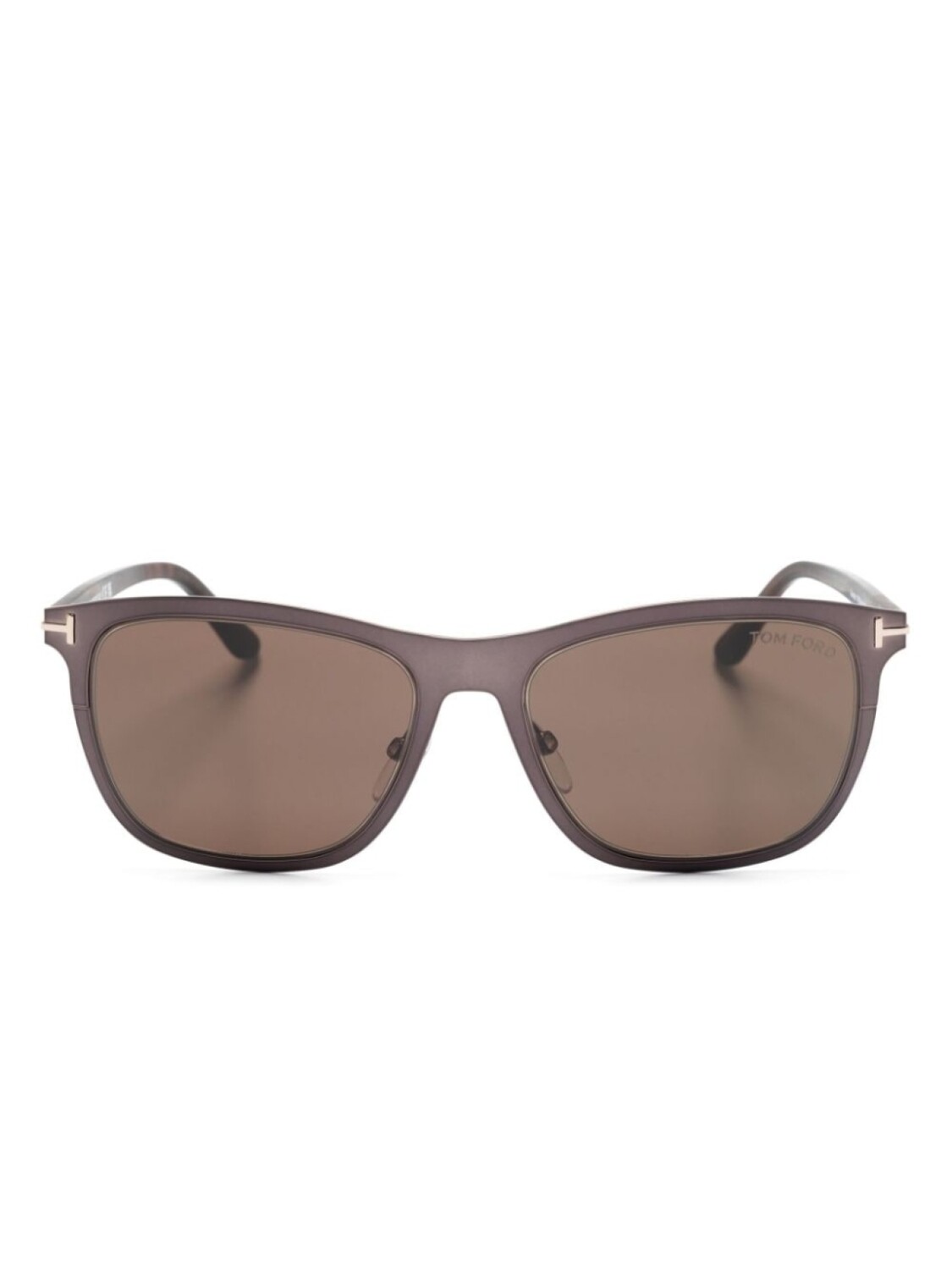 

TOM FORD Eyewear солнцезащитные очки Alasdhair, коричневый