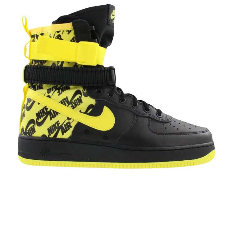 

Кроссовки Nike SF Air Force 1 'Dynamic Yellow', черный