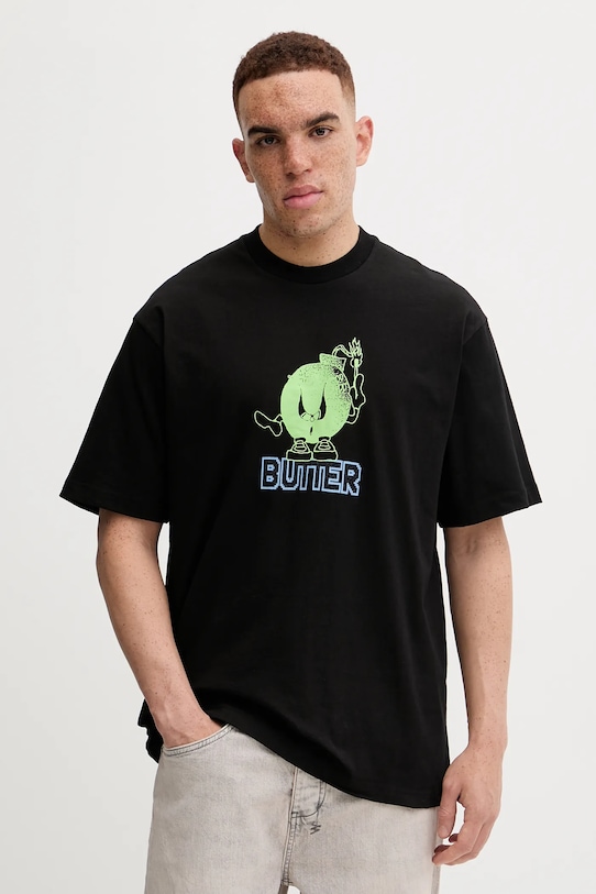 

Футболка Bomb Tee из хлопка Butter Goods, черный