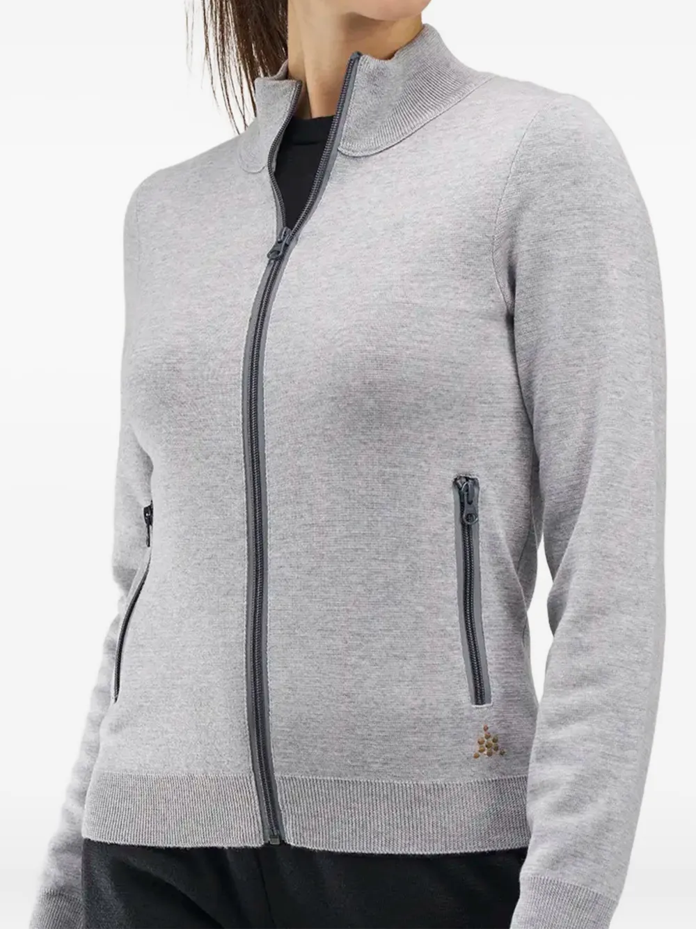 

Куртка из шерсти мериноса Bioma, серый